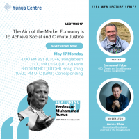 YSBC Web Lecture Series - Lecture#17: The Aim of the Market Economy is to Achieve Social and Climate Justice. 