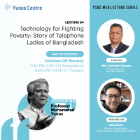 YSBC Web Lecture Series - Lecture 04 : Technology for Fighting Poverty : Story of Telephone Ladies of Bangladesh