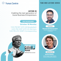 YSBC Web Lecture Series - Lecture#26: Enabling the next generation of Social Business Entrepreneurs. 
