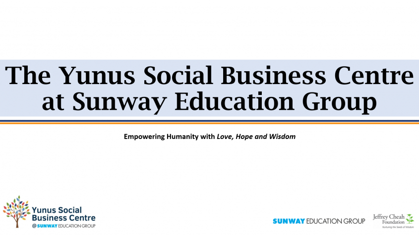 The Yunus Social Business Centre at Sunway Education Group-Report-2020-2021