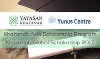 KHAZANAH ASIA SCHOLARSHIP PROGRAMME 2017