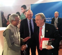 YUNUS MEETS NEW UN SECRETARY GENERAL ANTONIO GUTERRES